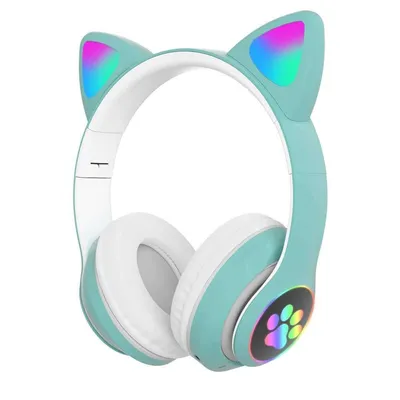 Наушники Полноразмерные URM Cat Ear ZW-028. - купить по доступным ценам в  интернет-магазине OZON (252638077)