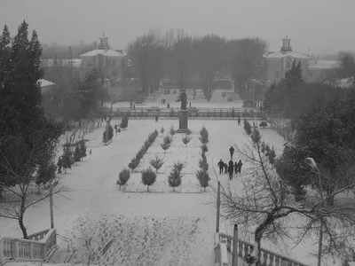 Фото Площадь Навои в городе Чирчик