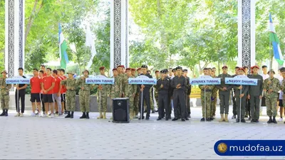 В Навои прошли военно-спортивные соревнования среди молодежи «Потомки Амира  Темура»