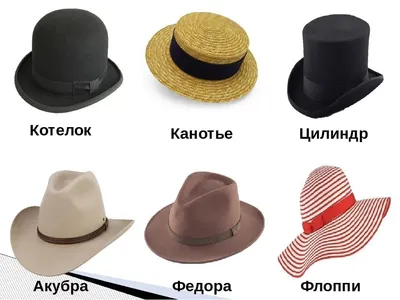 шляпы названия с фото: 10 тыс изображений найдено в Яндекс.Картинках |  Модные головные уборы, Стиль, Шляпа