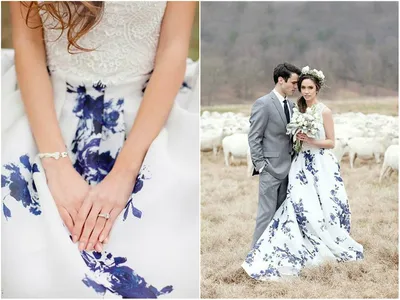 20 нетрадиционных и очень красивых свадебных платьев, которые украсят любую  невесту