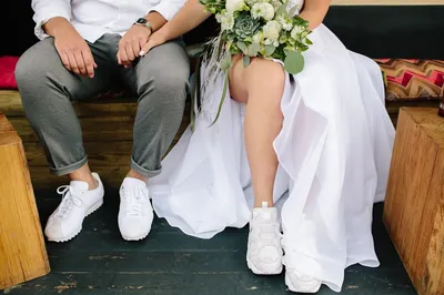 Невеста в кроссовках (72 фото)