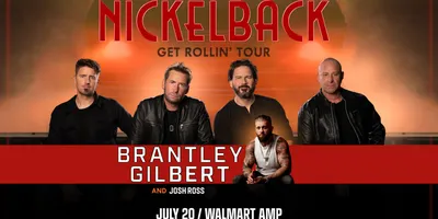 Nickelback, Brantley Gilbert to Perform in Rogers