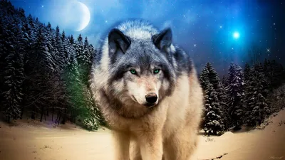 Красивые волки - 67 фото