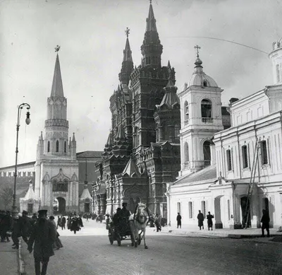 10 фото. 100 лет назад и сегодня. Никольская, Лубянка... | Про life в Москве  и не только | Дзен