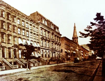 Нью-Йорк в 1860-80-х годах