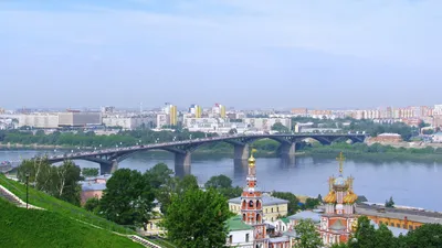 Обои нижний Новгород, город, городской район, реки, дневное время Full HD,  HDTV, 1080p 16:9 бесплатно, заставка 1920x1080 - скачать картинки и фото