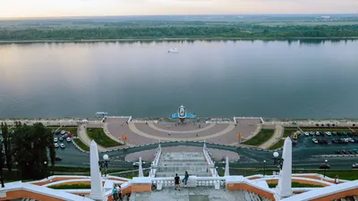 В Нижнем Новгороде открыли Чкаловскую лестницу после реконструкции - РИА  Новости, 02.08.2021