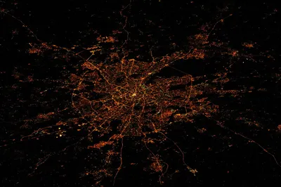 Ночные города из космоса. Самые свежие снимки с МКС