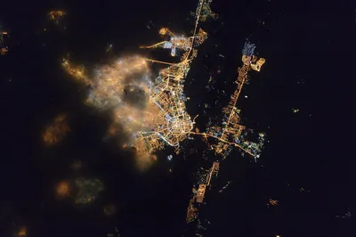 Ночные города из космоса | STENA.ee