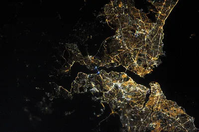 Города из космоса - красивые фото