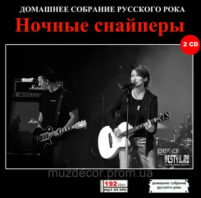Купить НОЧНЫЕ СНАЙПЕРЫ МР3 2 CD, цена 155 грн — Prom.ua (ID#1309266884)