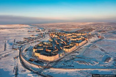 Норильск с высоты — город, построенный на полезных ископаемых | ФОТО НОВОСТИ