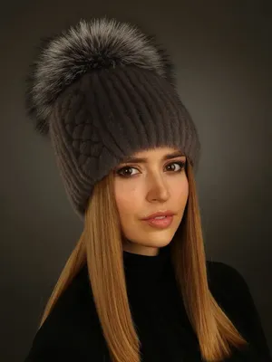 Женская меховая шапка/норковая/из норки Davidov Fox 17443549 купить в  интернет-магазине Wildberries