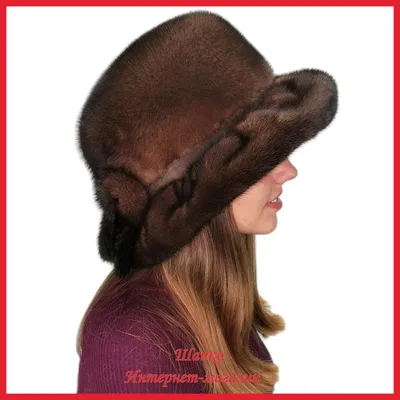 Вязаная женская зимняя норковая шапка цвета пудры: цена 2450 грн - купить  Головные уборы на ИЗИ | Киев