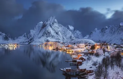 Норвегия зимой - 51 фото