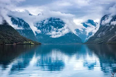 Цунами озера Ловатнет в Норвегии