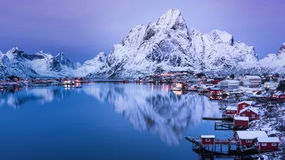 Норвегия зимой - 51 фото
