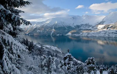 Зимняя Норвегия - фото и картинки: 87 штук