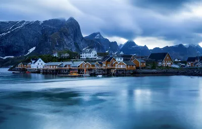 Обои Норвегия, Norway, Lofoten Islands картинки на рабочий стол, раздел  пейзажи - скачать