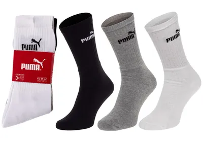 Мужские носки Puma 3 пары, черные/серые/белые 883296 10 41066, 35-38 цена |  pigu.lt