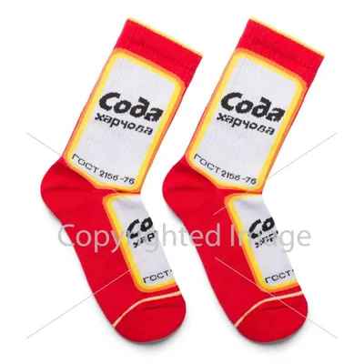 Прикольные носки \"Сода\" купить | 105 грн - Podaro4ek: цена, отзывы, фото