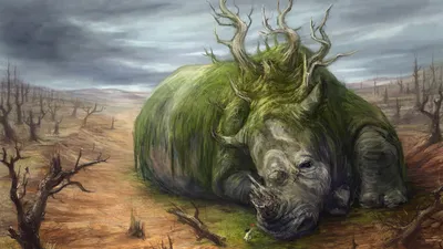 Носорог монстр - 62 фото
