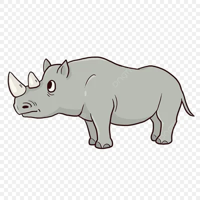 Боковой носорог с большими глазами картинки PNG , клипарт носорога, носорог,  Клип арт PNG картинки и пнг PSD рисунок для бесплатной загрузки