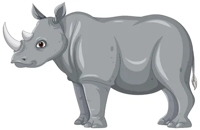 Белый носорог Изображения – скачать бесплатно на Freepik
