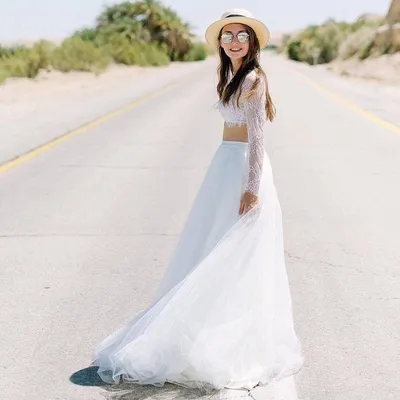 Новое поступление элегантных свадебных платьев с вышивкой и бисером |  AliExpress