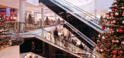 Новогоднее украшение магазинов и торговых центров: основные принципы,  приёмы оформления