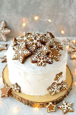 Украшение новогодних тортов: красивые идеи для праздника!