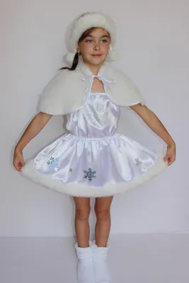 ᐉ Карнавальный костюм Снежинка №2 р. 1 100-110 см (KA-2336)