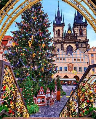 Prague, Czechia. Merry Christmas! : ArchitecturalRevival | Christmas in  europe, Old town square, Prague christmas