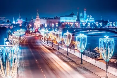 Романтика новогодней Москвы - экскурсия по Москве для школьников -  Новогодние экскурсии и ёлки