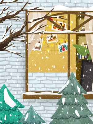 Свежий романтический рождественский дом фон Обои Изображение для бесплатной  загрузки - Pngtree