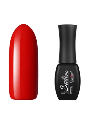 Купить гель-лак для ногтей Serebro, плотный, цветной, гипоаллергенный,  насыщенный красный, 11 мл, цены на Мегамаркет | Артикул: 100027101700