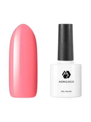 Купить гель лак для ногтей ADRICOCO №137 шеллак уф гельлак коралловый  плотный 8 мл, цены на Мегамаркет | Артикул: 100026360179