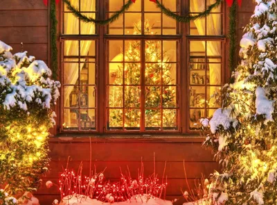 обои : Новогодние елки, Рождество, Новый год, Гирлянды, окно 1600x1180 -  wallhaven - 1080663 - красивые картинки - WallHere