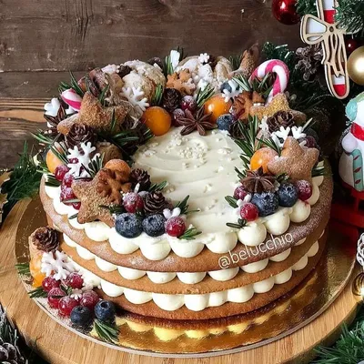 новогодние торты 2020 фото: 8 тыс изображений найдено в Яндекс.Картинках |  Christmas food, Holiday desserts christmas party, Christmas desserts