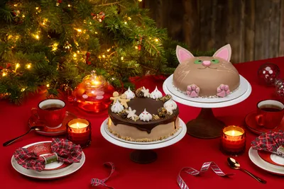 Дарите праздник: коллекция новогодних тортов от \