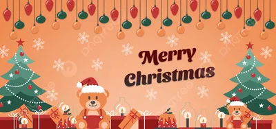 оранжевый новогодний фон, рождество, Hd, Баннер фон картинки и Фото для  бесплатной загрузки