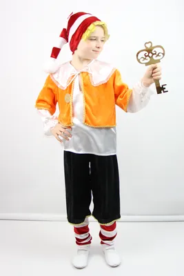 ᐉ Карнавальный костюм Буратино №2 р. 3 120-130 см (KA-48714-2)