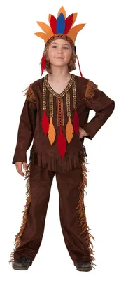 Купить костюм Батик Индейца Для Мальчика 28 (110 см), цены на Мегамаркет |  Артикул: 100028290191