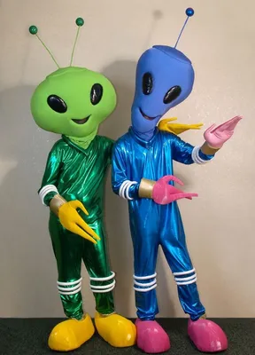 Новогодний костюм инопланетянина фото