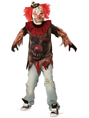 Купить костюм \"Злобный Клоун\" (Цв: Разноцветный Размер: 170 см), цены на  Мегамаркет | Артикул: 100042768071