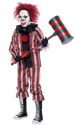 Купить костюм карнавальный California Costumes клоуна из ночных кошмаров  детский р.L (10-12 лет), цены на Мегамаркет | Артикул: 100029402025