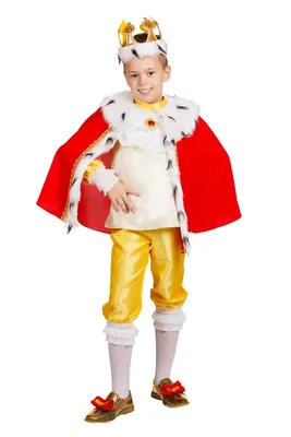 Купить костюм карнавальный Элит Классик Король Генри красный детский р.30  (122 см), цены на Мегамаркет | Артикул: 100029401539