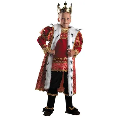Купить карнавальный костюм Батик Король, цв. красный р.122, цены на  Мегамаркет | Артикул: 600002194187