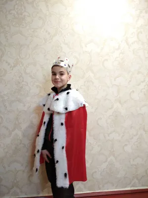 Мантия, накидка Король короткая карнавальная (ID#328921436), цена: 845 ₴,  купить на Prom.ua